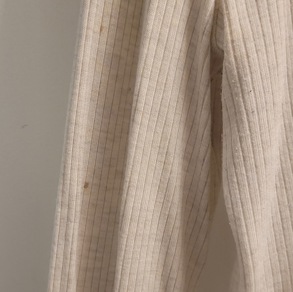 WILFRED cream-coloured cropped longsleeve; size M. - Picture 4 of 4